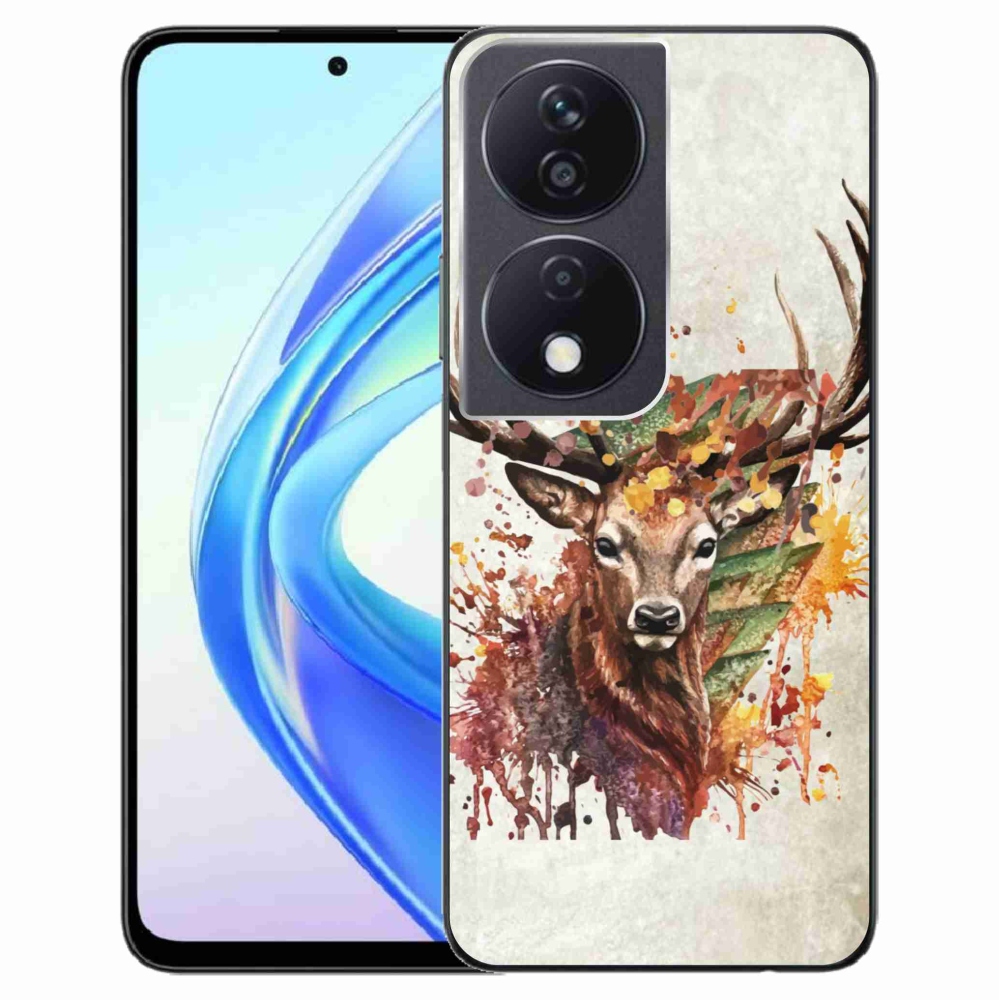 Gél tok mmCase a Honor X7b/Honor 90 Smart készülékhez - szarvas 1