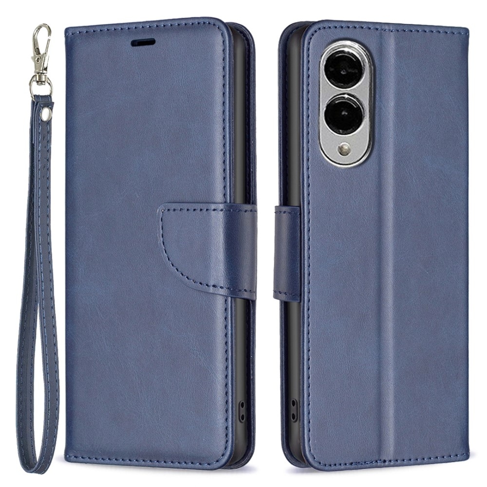 Könyves tok Samsung Galaxy S25 Edge készülékhez - kék