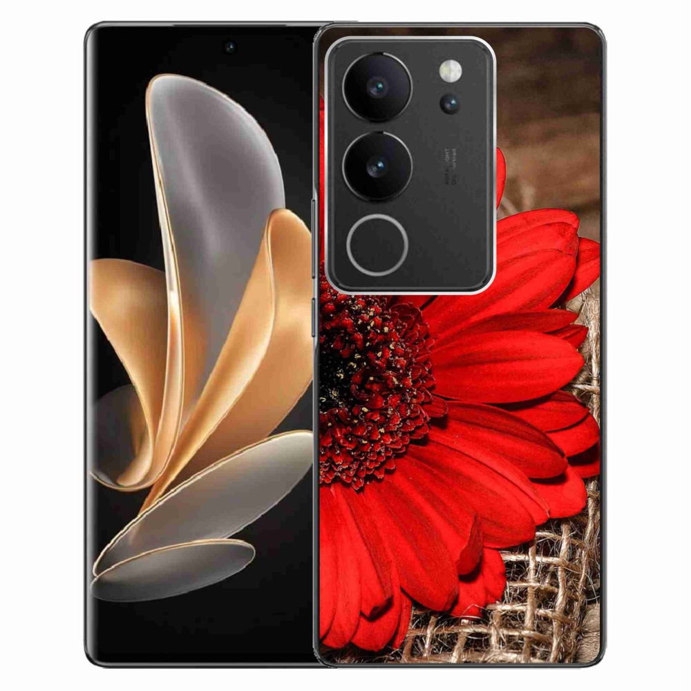 Zselés borítás mmCase a Vivo V29 5G-hez - gerbera