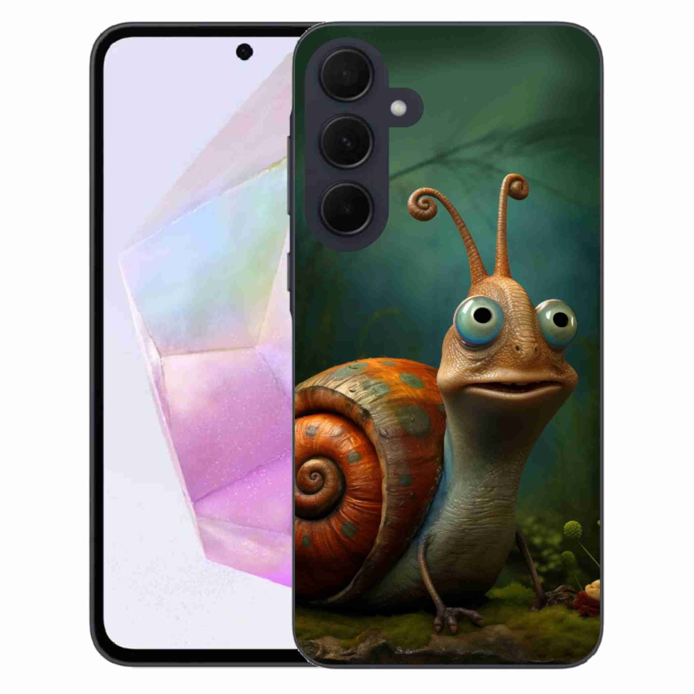 Gél védőhuzat mmCase Samsung Galaxy A35 5G - csiga