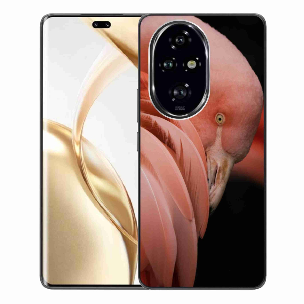 Zselés borítás mmCase a Honor 200 Pro 5G készülékhez - flamingó 3