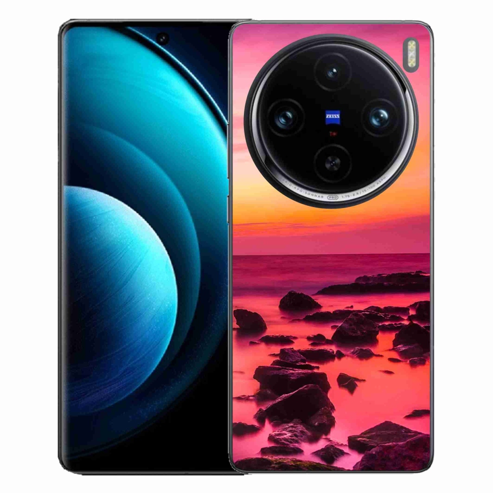 Zselés borítás mmCase a Vivo X100 Pro 5G készülékhez - Sea and Glow