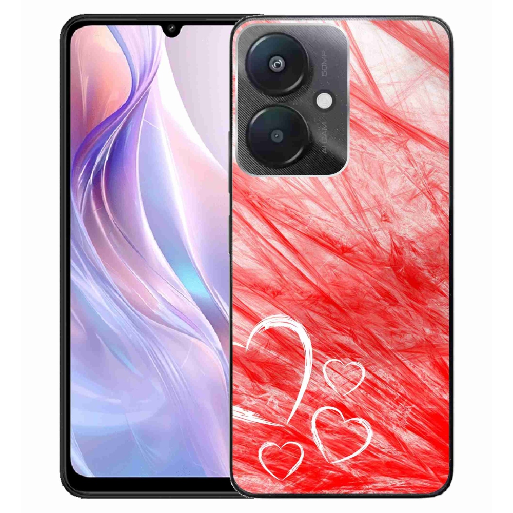 Gél borítás mmCase a Xiaomi Redmi 13C 5G-hez - szív