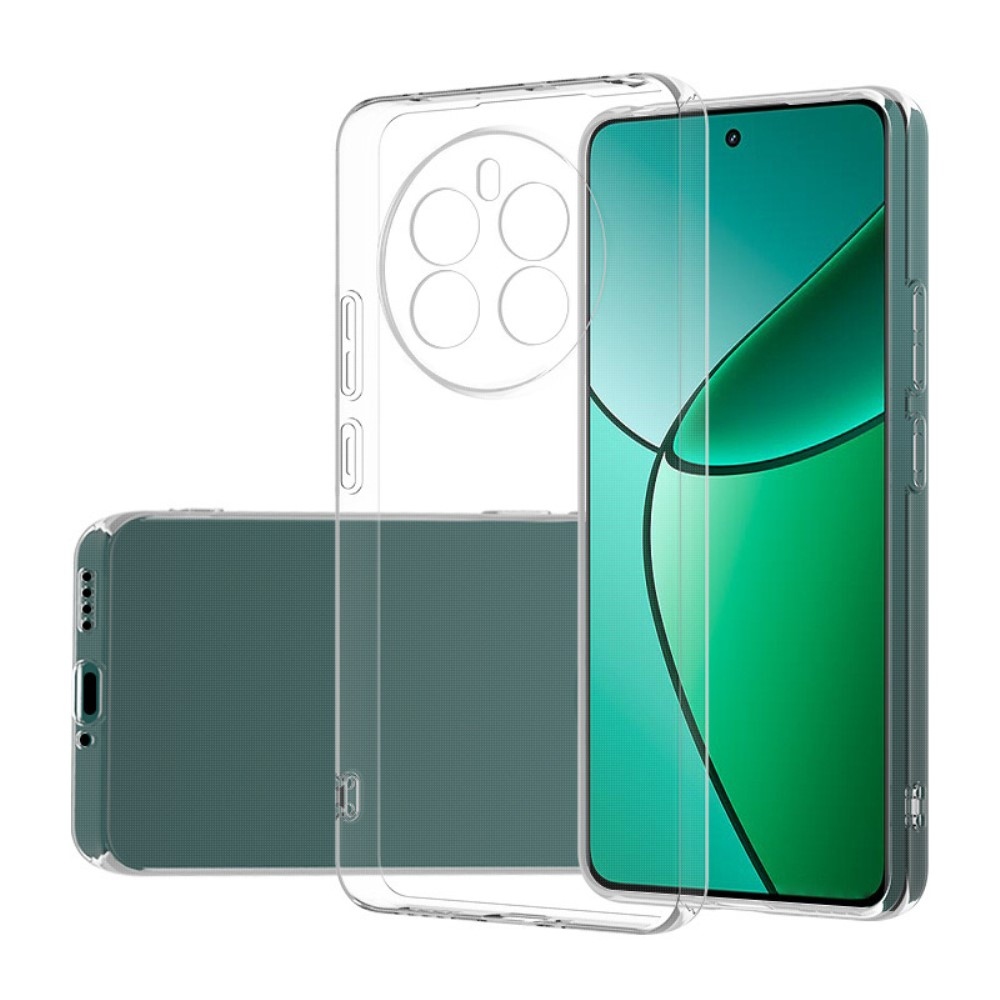 Átlátszó zselés tok a Realme 12 Pro 5G/12 Pro+ 5G számára - átlátszó