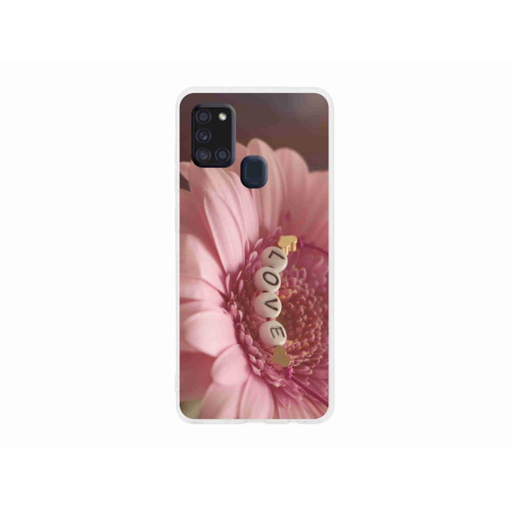 Gél borítás mmCase Samsung Galaxy A21s készülékhez - függő szerelem