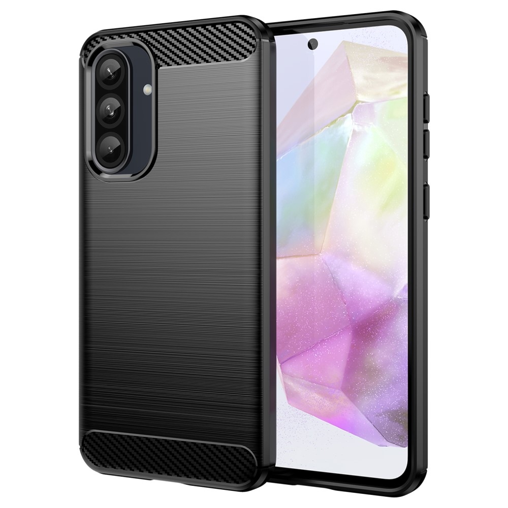 Szénálló zselés tok Samsung Galaxy A36 5G/A56 5G - fekete