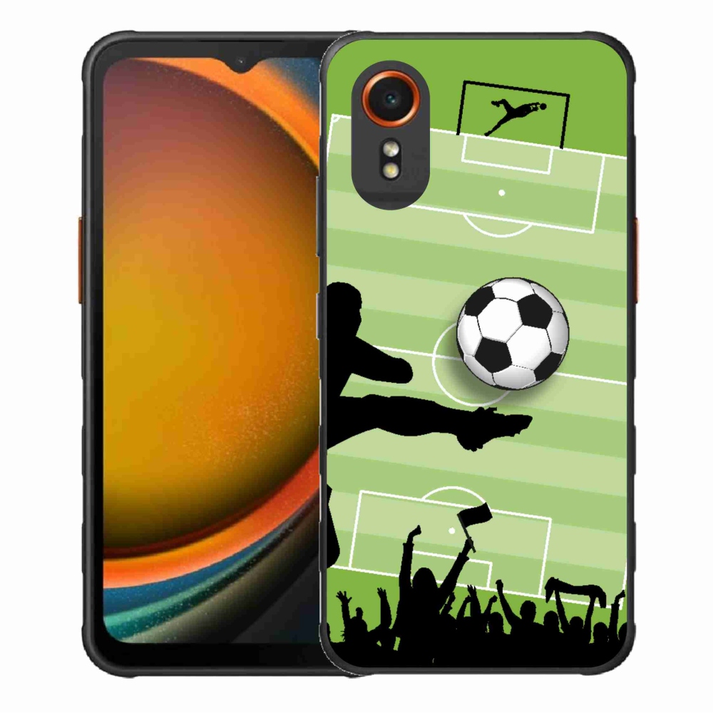Gél borítás mmCase Samsung Galaxy Xcover 7 - futball 3