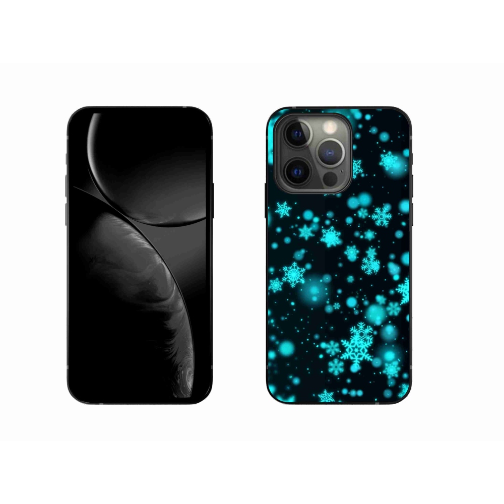 Gél borítás mmCase iPhone 13 Pro 6.1 készülékhez - Hópelyhek 1