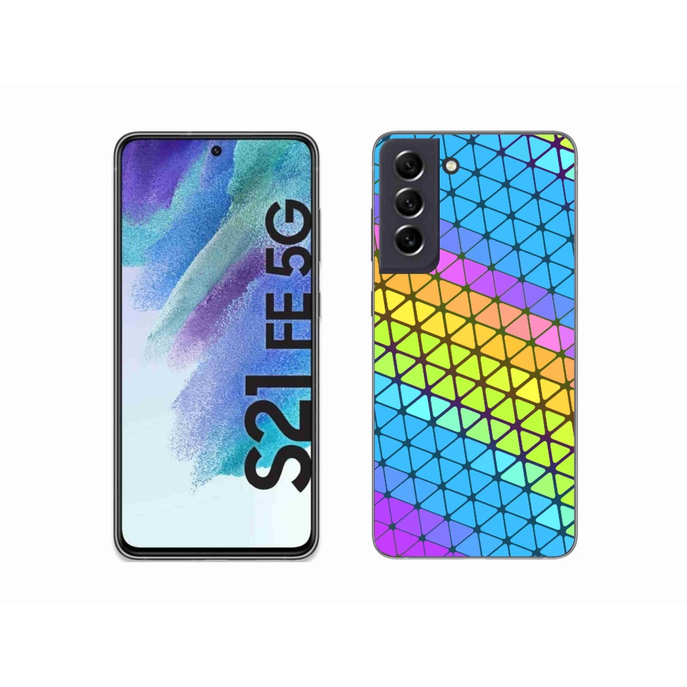 Gél védőhuzat mmCase Samsung Galaxy S21 FE 5G - absztrakt motívum 16