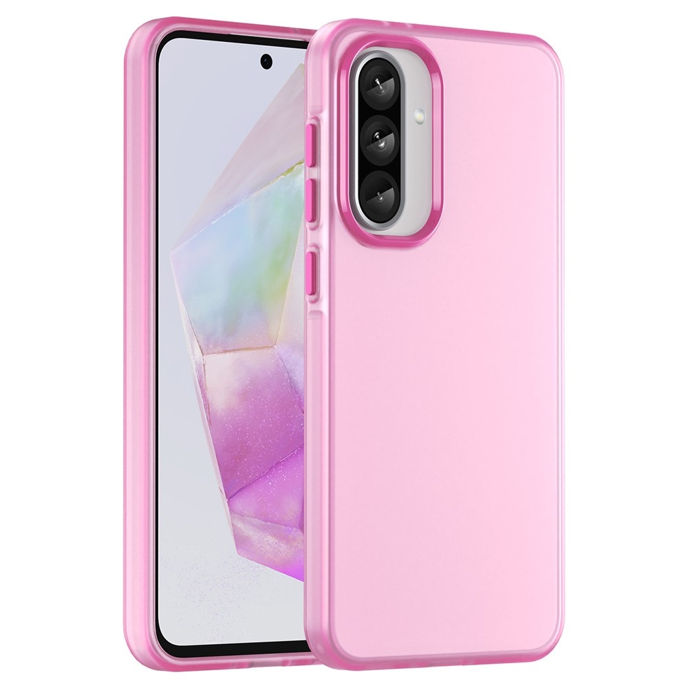 Candys matt zselés tok Samsung Galaxy A36 5G/A56 5G - rózsaszínű