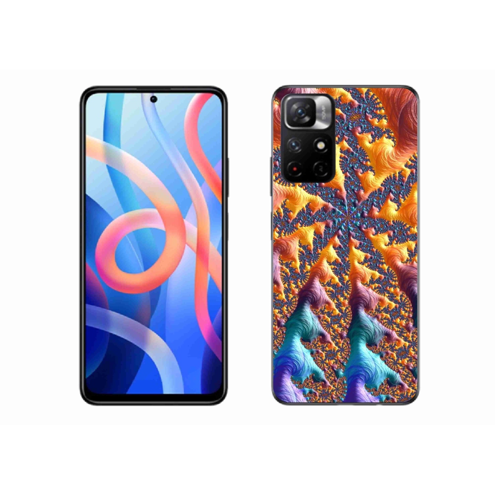 Gél borítás mmCase a Xiaomi Redmi Note 11S 5G számára - absztrakt motívum 23
