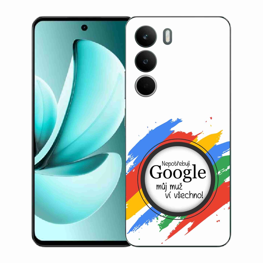 Gél borító mmCase a Realme C71-en - az ember mindent tud fehér háttérrel