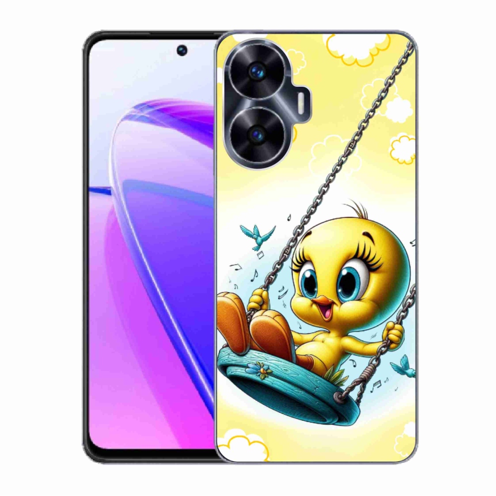 Gél borító mmCase a Realme C55 készülékhez - tweets