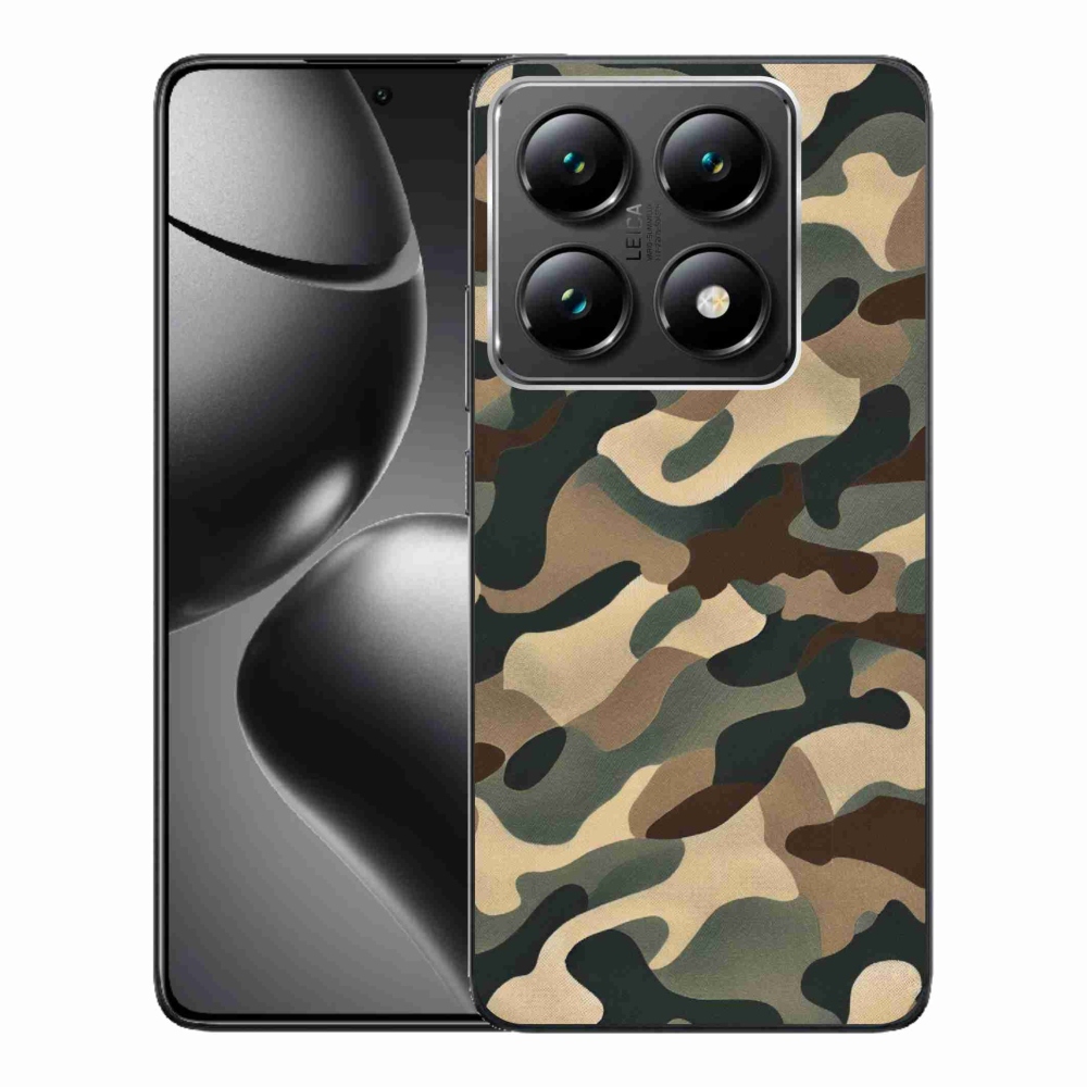 Gél borítás mmCase a Xiaomi 14T Pro számára - terepszínű minta 11