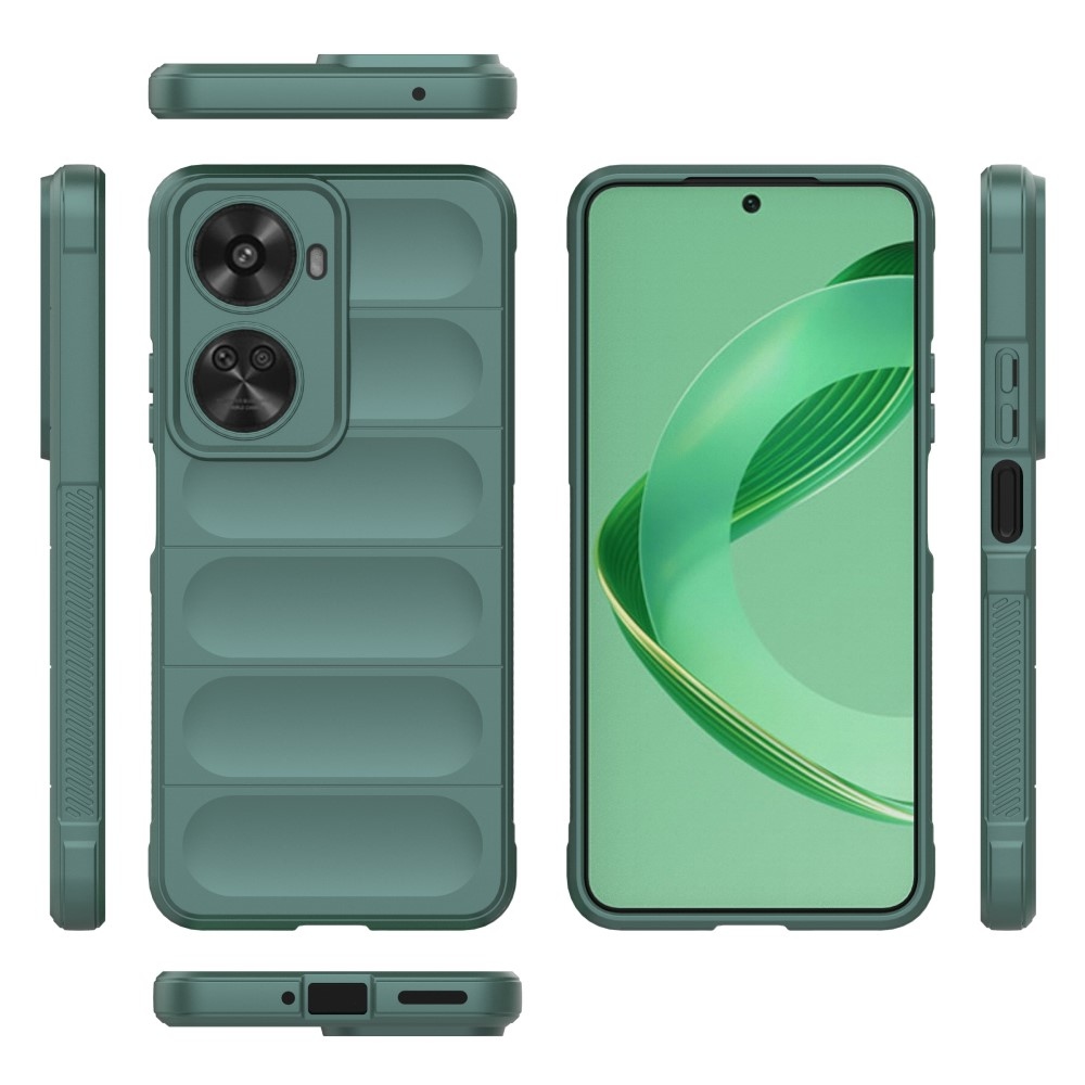 Rugg tartós zselés tok Huawei Nova 12 SE-hez - zöld