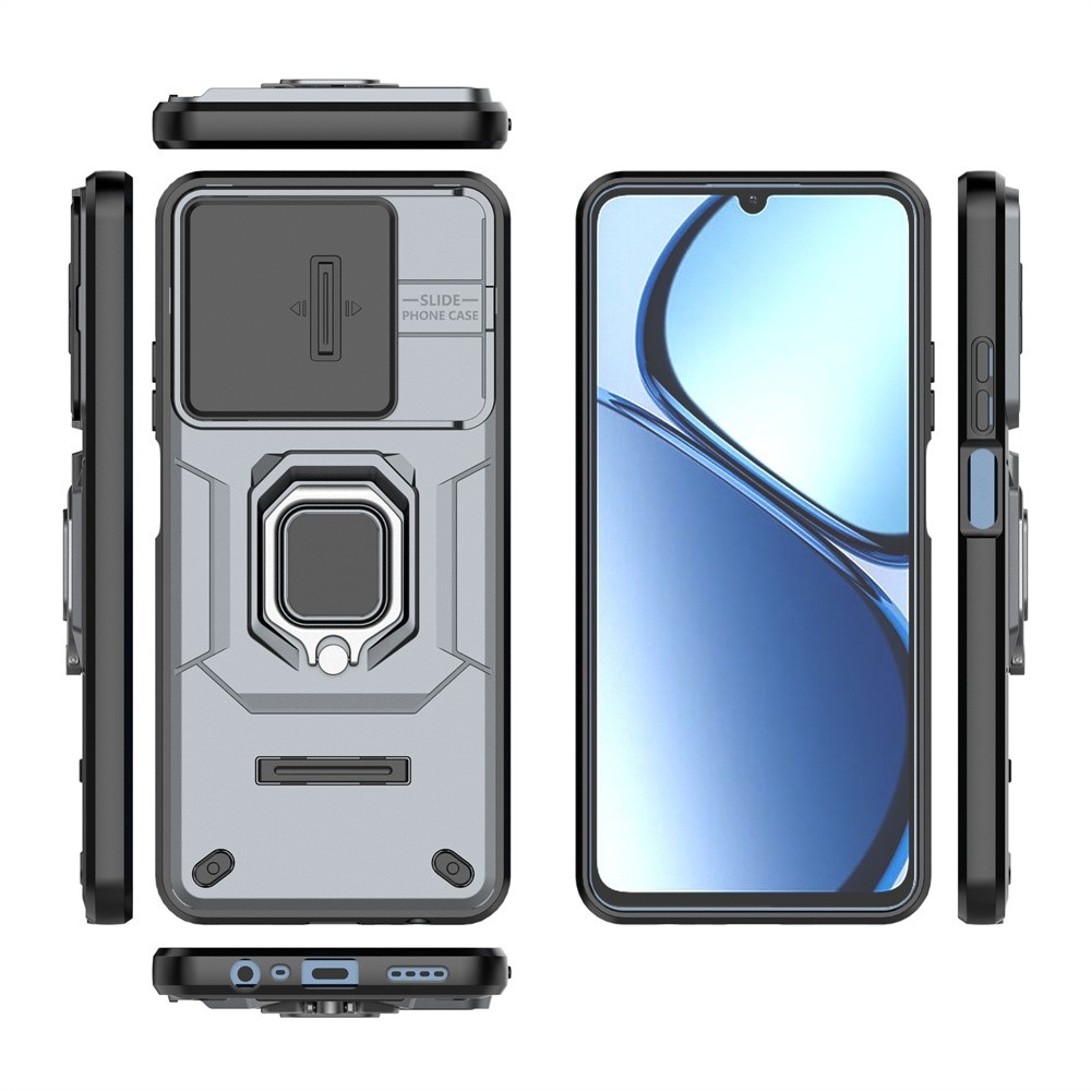 Lencseálló borítás a Realme C61/C63 készülékhez - szürke