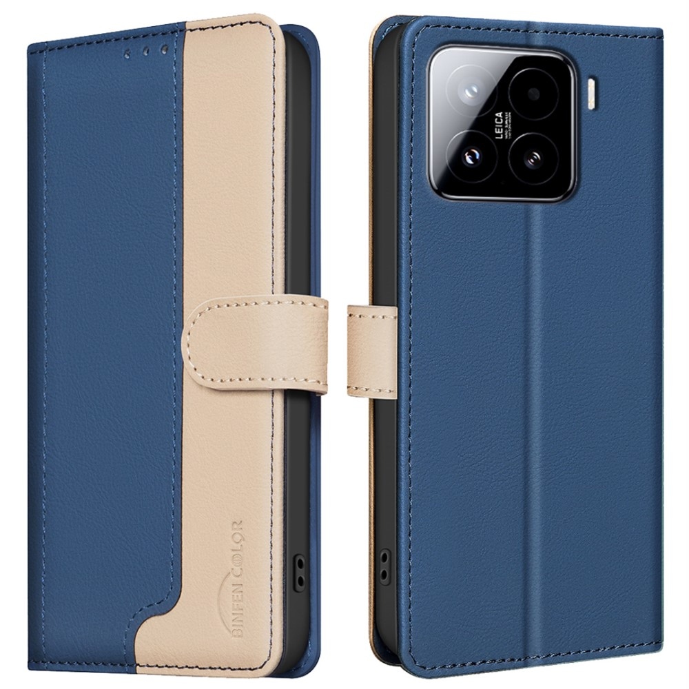 BNF DUO könyvtáska Xiaomi 15-öshöz - kék