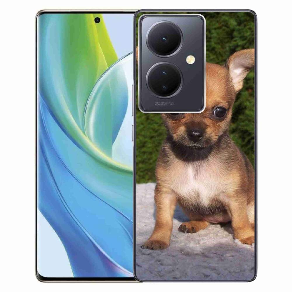 Gél tok mmCase a Vivo V29 Lite 5G számára - chihuahua 3