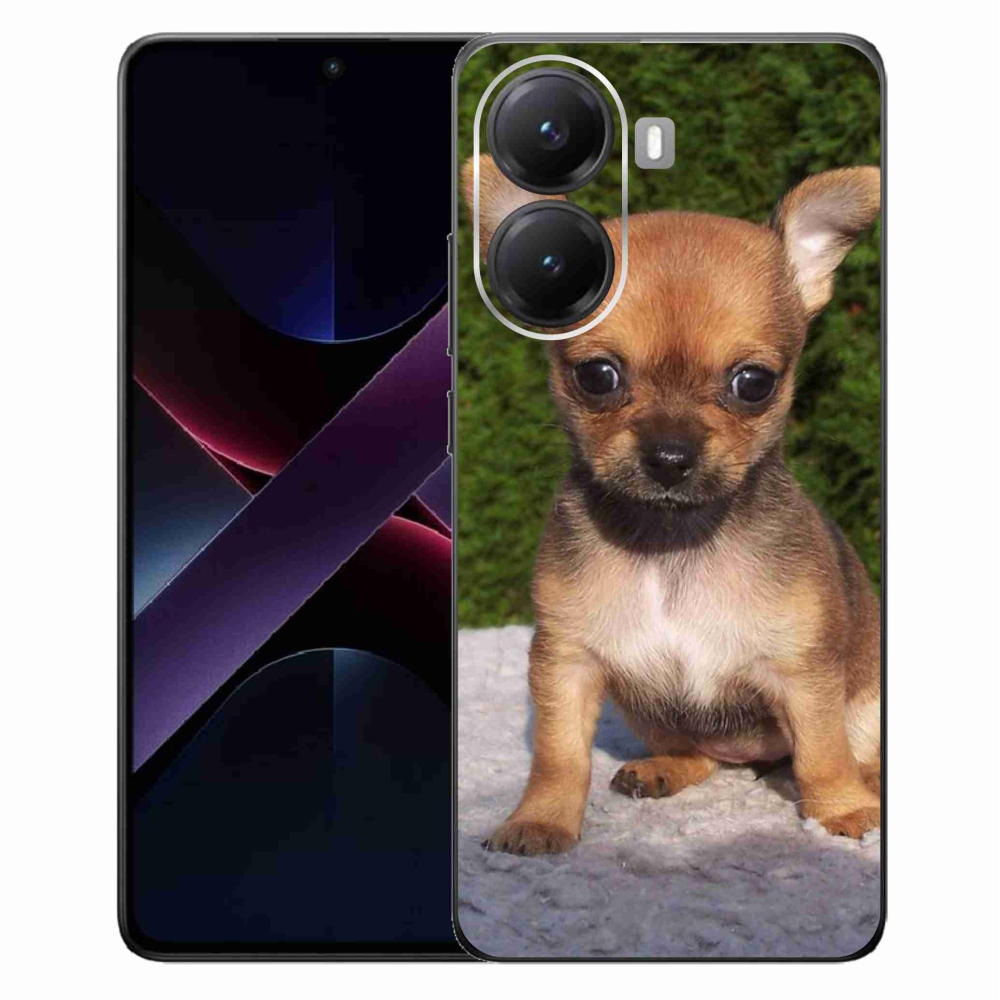 Gél borítás mmCase a Xiaomi Poco X7 Pro 5G számára - chihuahua 3