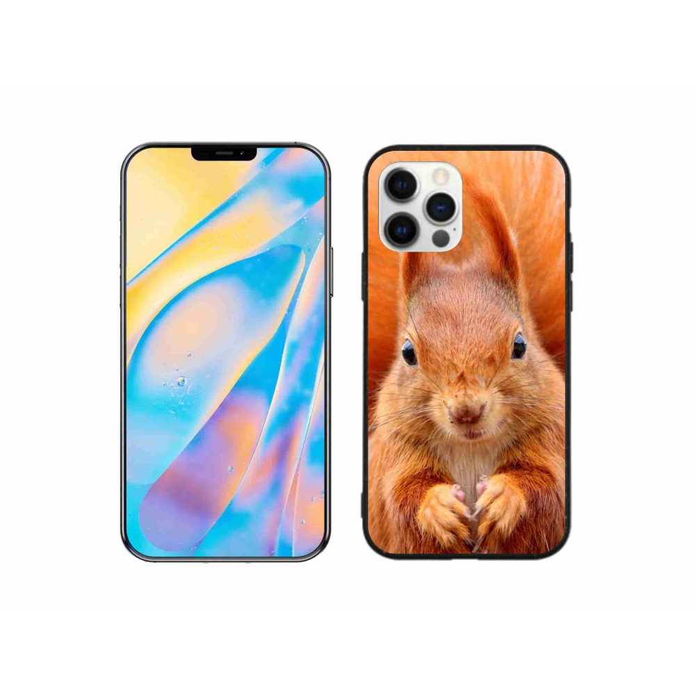 Zselés borítás mmCase iPhone 12 készülékhez - mókus