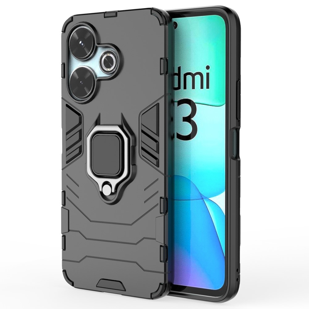 Guardy tartós védőhuzat Xiaomi Redmi 13 4G/Poco M6 4G - fekete