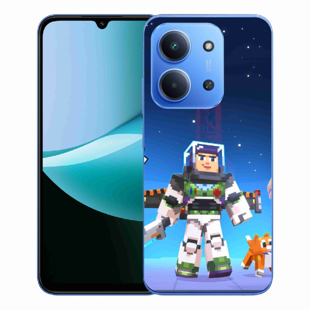 Gél borítás mmCase a Xiaomi Redmi 15C 4G/5G (173mm) - minecraft 2