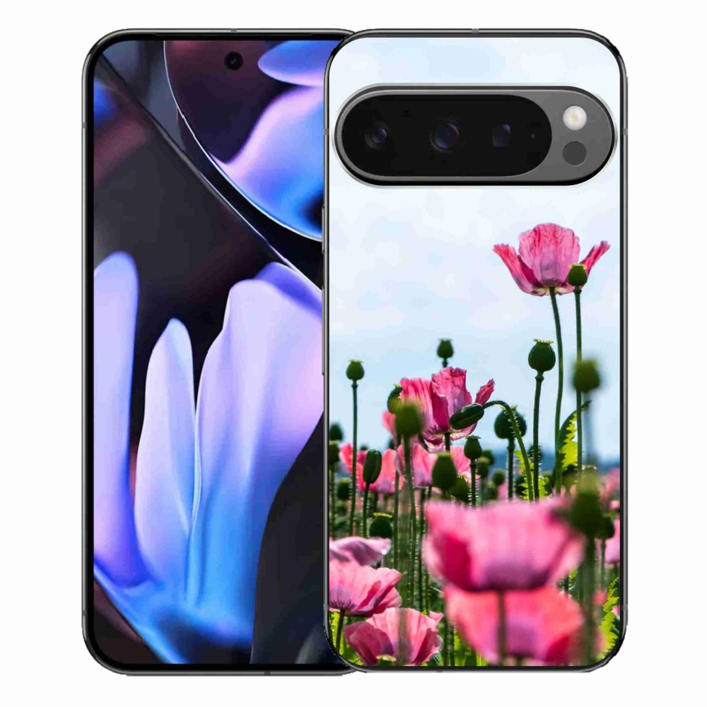Zselés borítás mmCase a Google Pixel 9 Pro XL számára - mákos színű