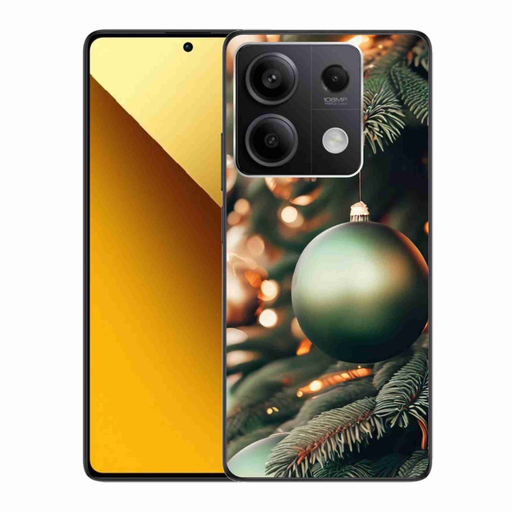 Gél borítás mmCase a Xiaomi Redmi Note 13 5G számára - karácsonyi dekorációk 1