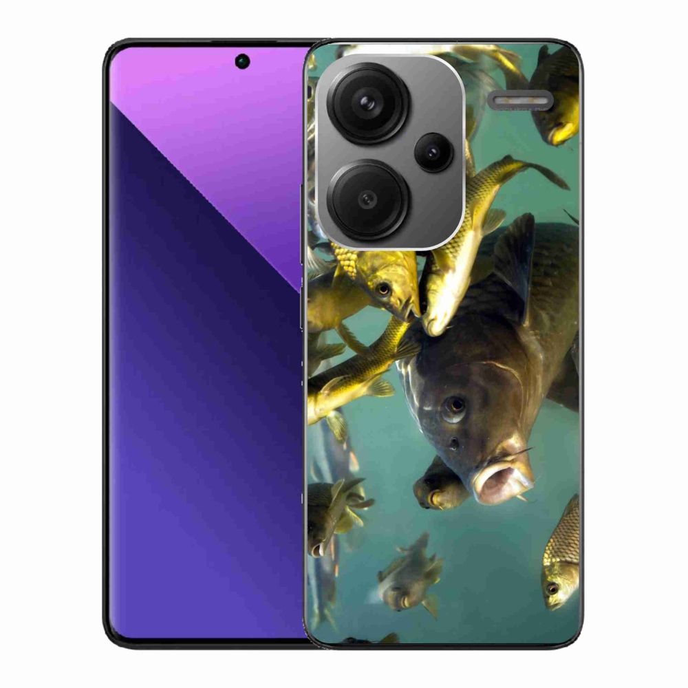 Gél tok mmCase a Xiaomi Redmi Note 13 Pro+ 5G számára - halak iskolája