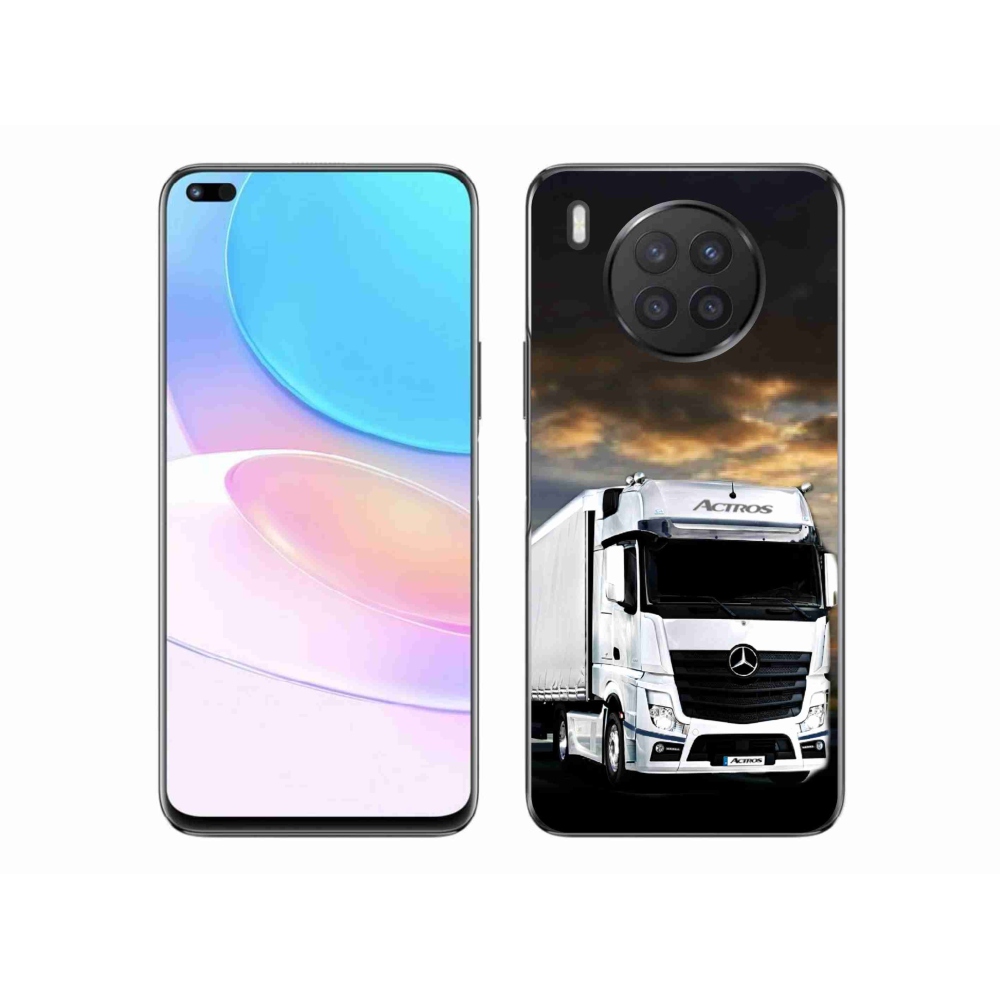 Gél borítás mmCase a Huawei Nova 8i számára - teherautó