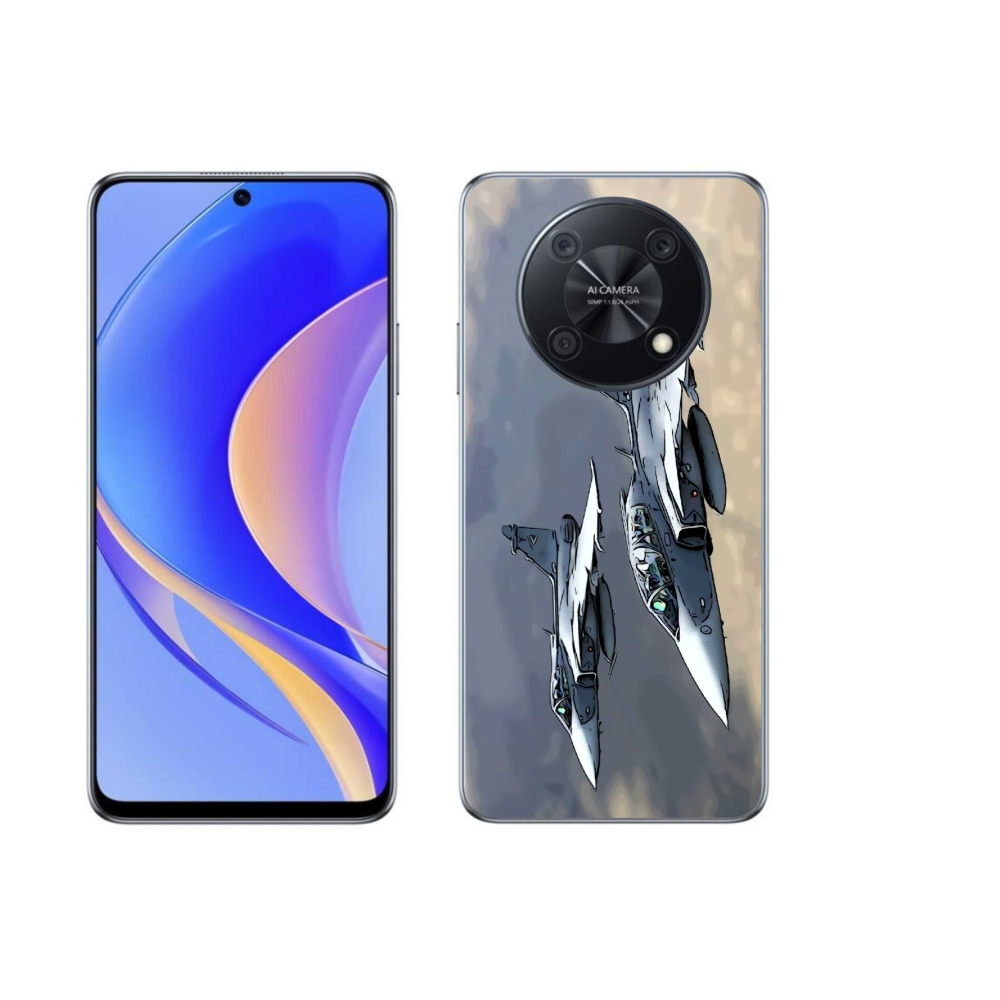 Gél borítás mmCase a Huawei Nova Y90-en - vadászgépek