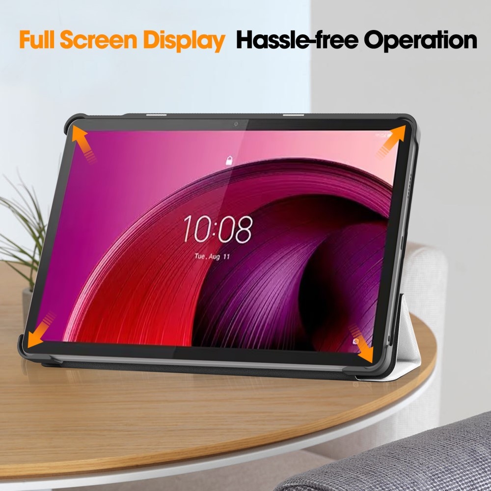 Nyomtatás intelligens záró tok Lenovo Tab M10 5G - macska