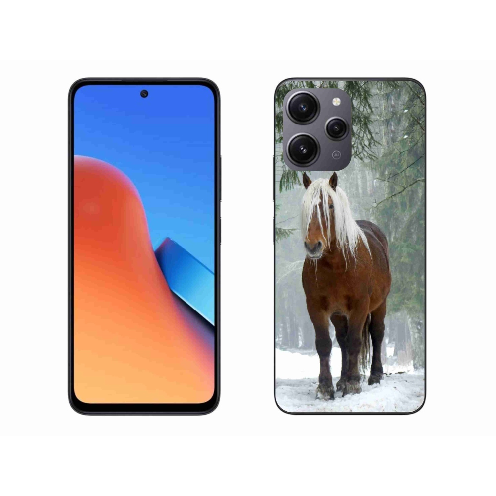 Gél tok mmCase a Xiaomi Redmi 12-hez - ló az erdőben