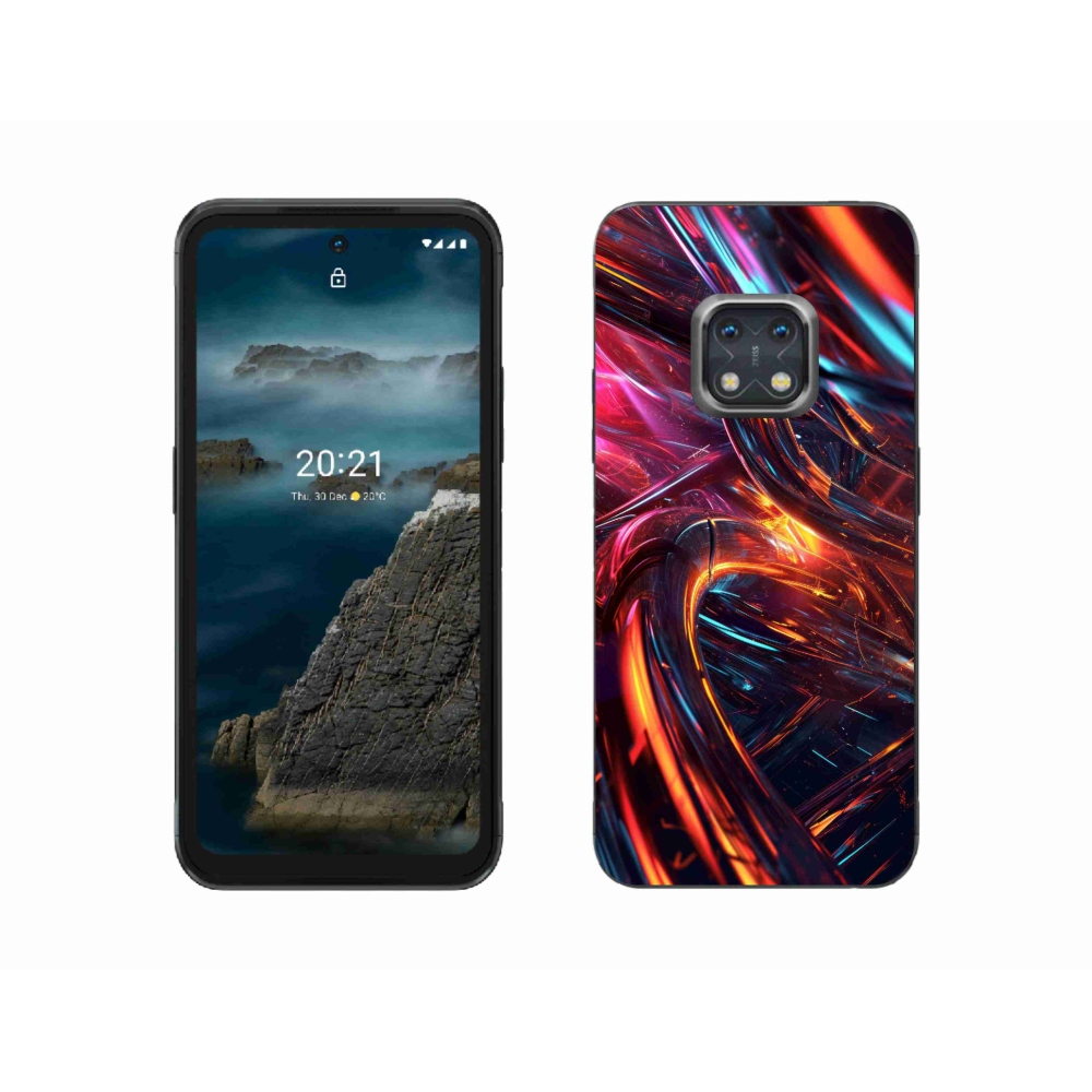 Zselés borítás mmCase a Nokia XR20 készülékhez - absztrakt motívum 10