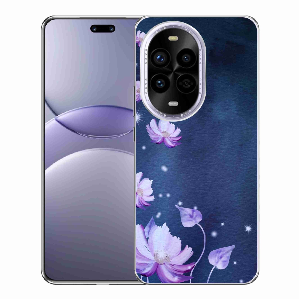 Gél borítás mmCase a Huawei Nova 13 Pro 5G-n - hulló virágok