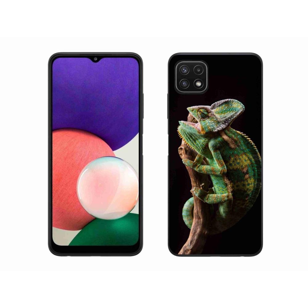 Zselés borítás mmCase Samsung Galaxy A22 5G - kaméleon