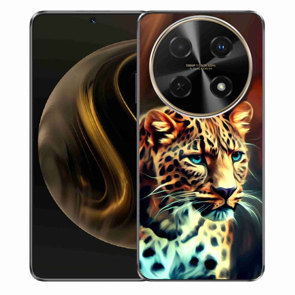 Gél borítás mmCase a Huawei Nova 12i készülékhez - leopárd