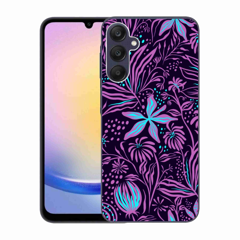 Gél védőhuzat mmCase Samsung Galaxy A25 5G - virágok 2