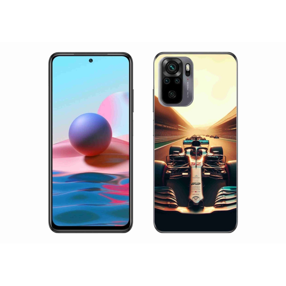 Gél borítás mmCase a Xiaomi Redmi Note 10 4G-hez - formula 1