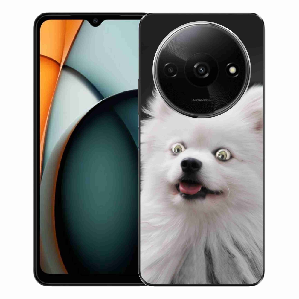 Gél borítás mmCase a Xiaomi Redmi A3-hoz - fehér tipp
