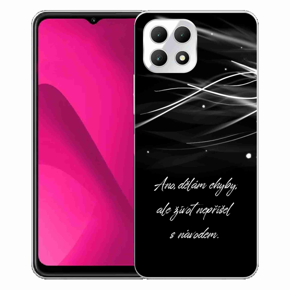 Zselés borítás mmCase a T-Mobile T Phone 2 készülékhez - idézem fekete háttér