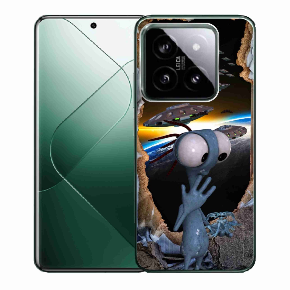 Gél borítás mmCase a Xiaomi 14 - idegenekhez