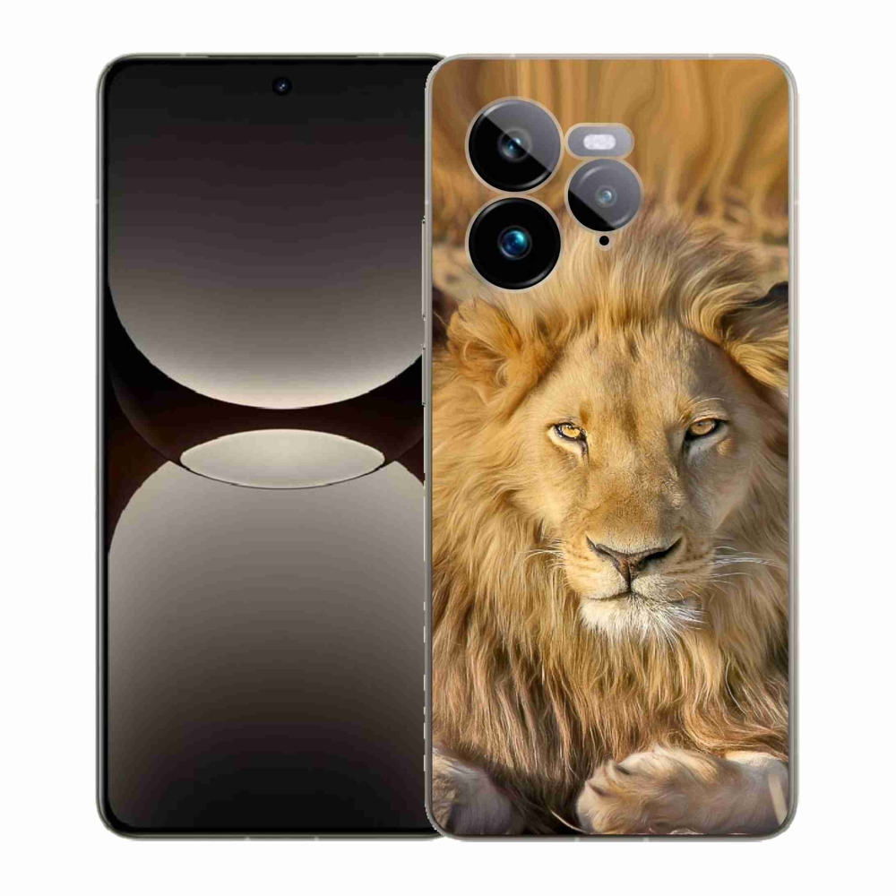 Zselés borítás mmCase a Realme GT 7 Pro 5G számára - Lion 2