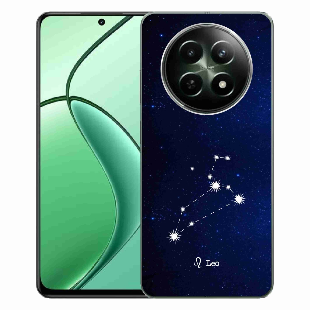 Gél borítás mmCase a Realme 12 5G/12x 5G számára - csillagkép Leo