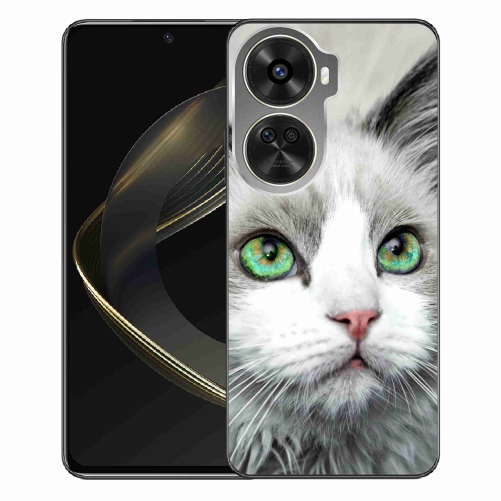Gél borítás mmCase a Huawei Nova 12 SE számára - macskaszem