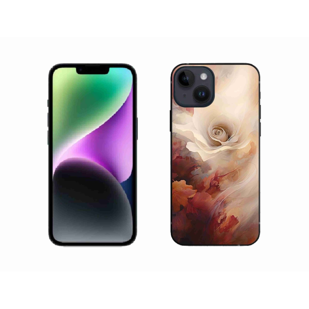 Gél borítás mmCase iPhone 14 készülékhez - absztrakt motívum 9