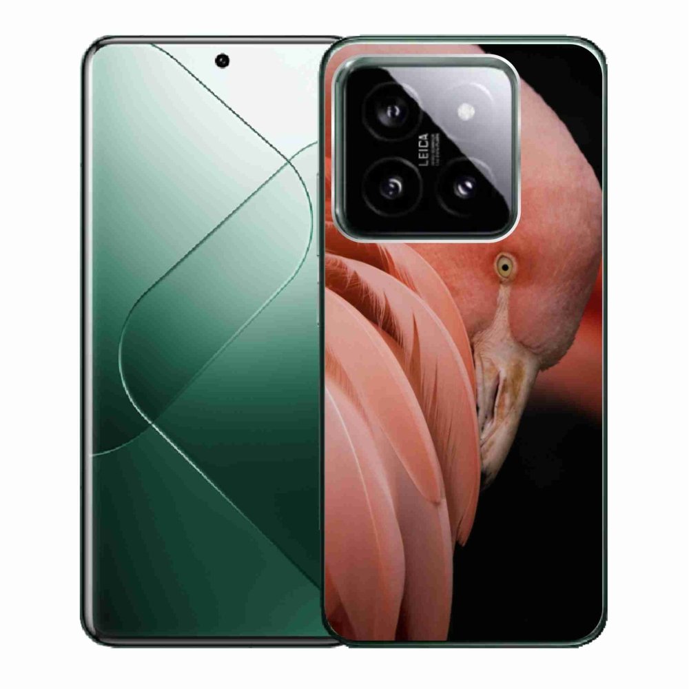 Gél borítás mmCase a Xiaomi 14 - flamingó 3
