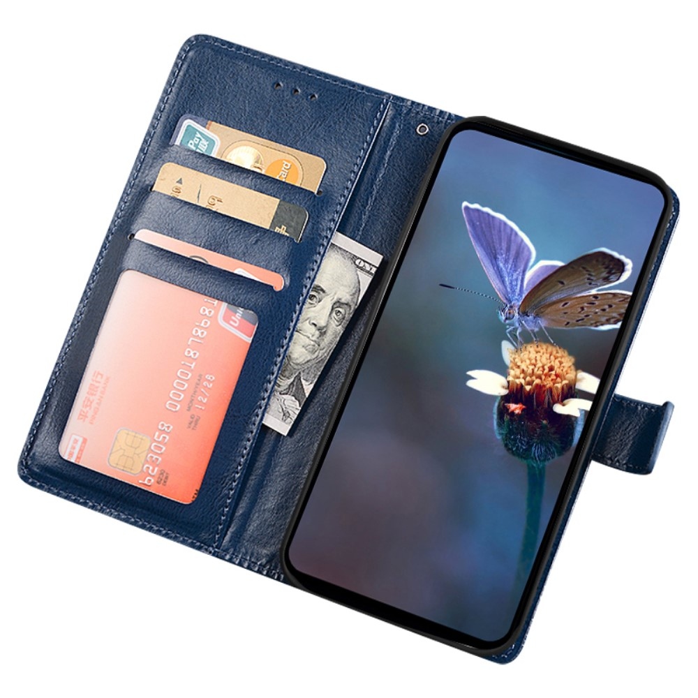 IDEWEI könyvtáska Xiaomi Redmi 13 4G/Poco M6 4G - fekete