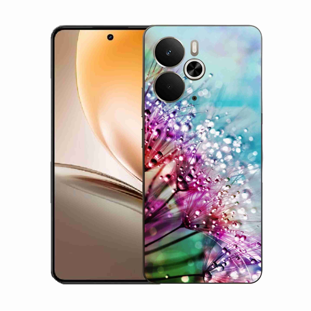 Gél borító mmCase a Realme 14 5G készülékhez - színes virágok
