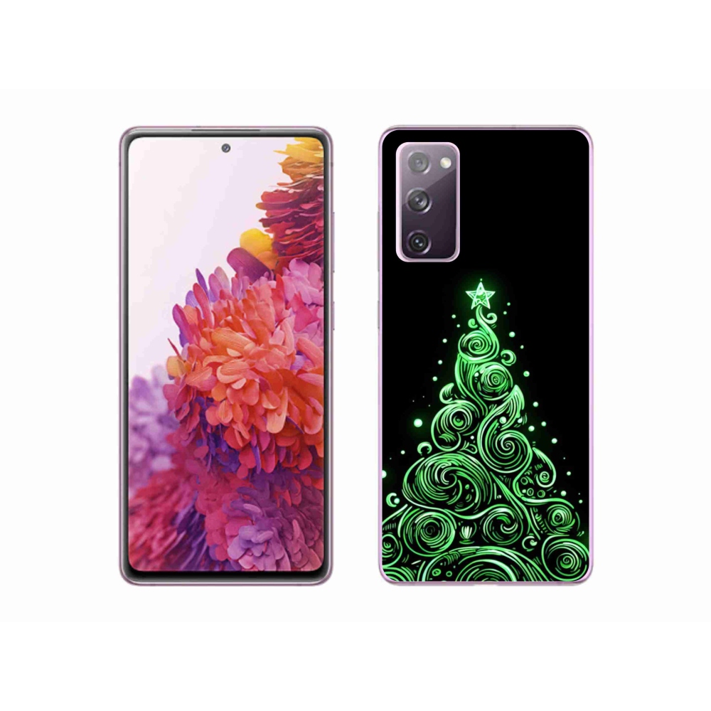 Gél borítás mmCase Samsung Galaxy S20 FE - neon karácsonyfa 3